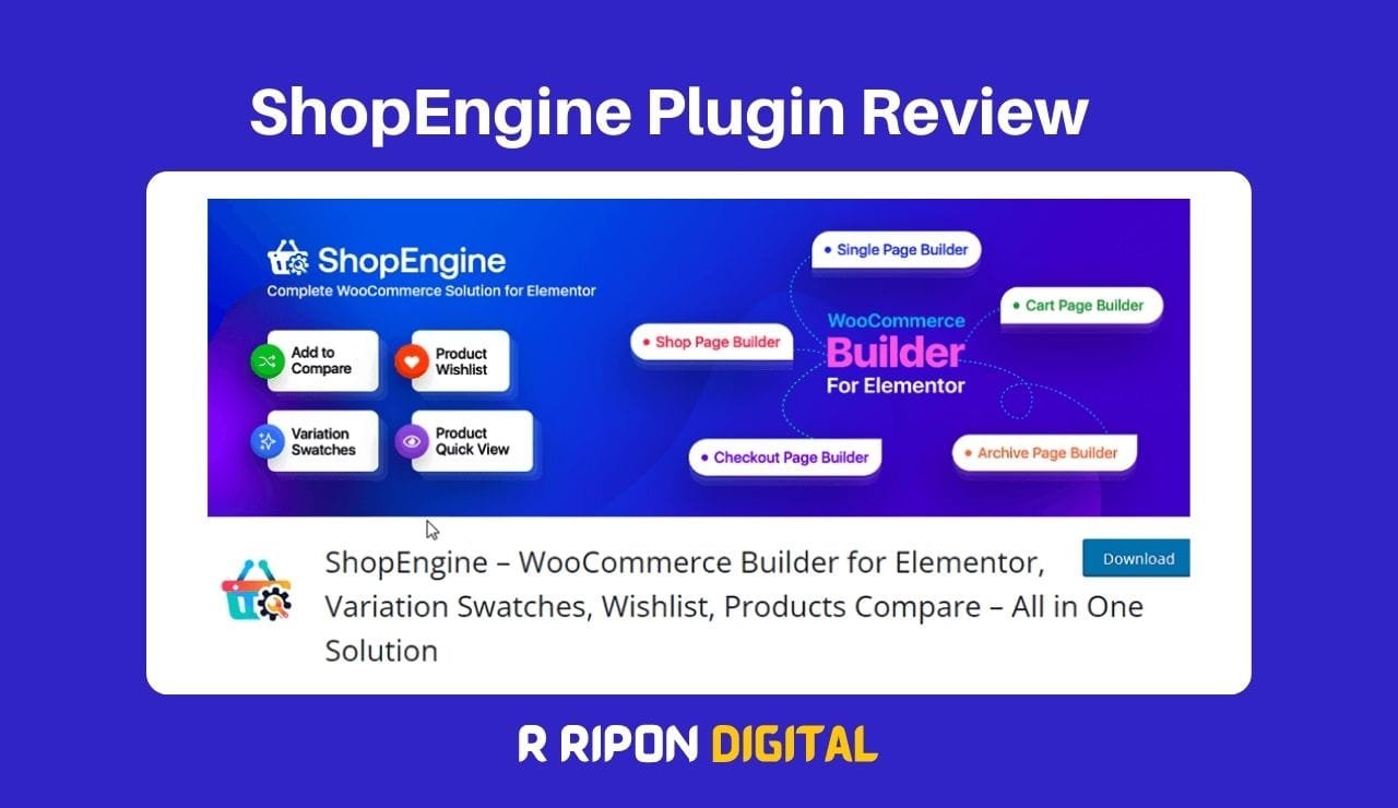 shopengine plugin review